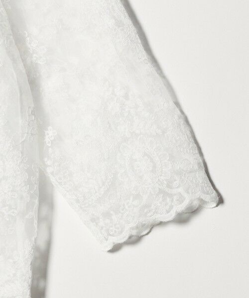 UNITED ARROWS / ユナイテッドアローズ Tシャツ | ＜dahl’ia＞8分袖 シアーシャツ | 詳細9