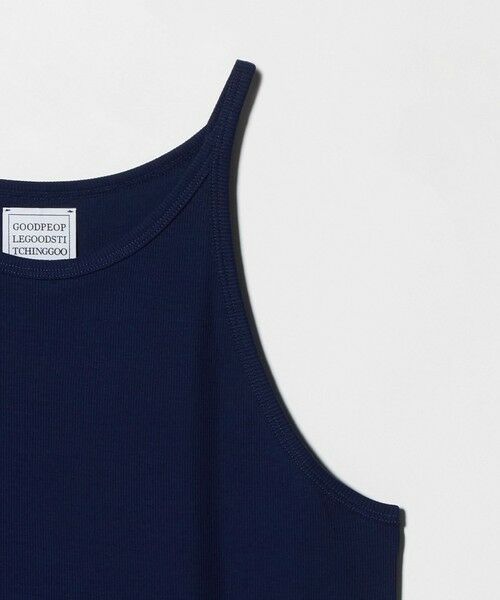 UNITED ARROWS / ユナイテッドアローズ キャミソール・チューブトップ | ＜GOOD PEOPLE GOOD STITCHING GOOD PRODUCT＞リブ タンクトップ | 詳細3