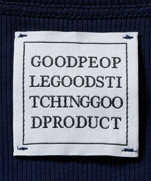 UNITED ARROWS / ユナイテッドアローズ キャミソール・チューブトップ | ＜GOOD PEOPLE GOOD STITCHING GOOD PRODUCT＞リブ タンクトップ | 詳細5