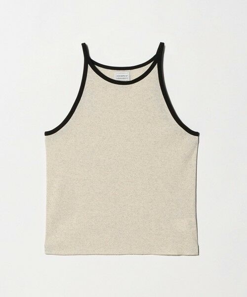 UNITED ARROWS / ユナイテッドアローズ キャミソール・チューブトップ | ＜GOOD PEOPLE GOOD STITCHING GOOD PRODUCT＞トリム リブ タンクトップ（NATURAL）