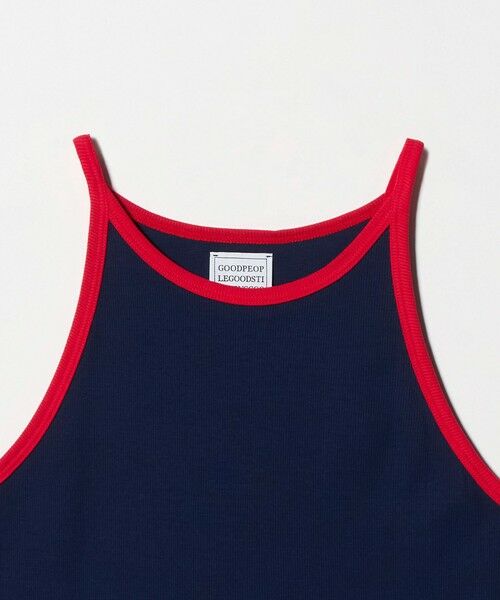 UNITED ARROWS / ユナイテッドアローズ キャミソール・チューブトップ | ＜GOOD PEOPLE GOOD STITCHING GOOD PRODUCT＞トリム リブ タンクトップ | 詳細4