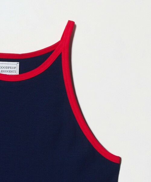 UNITED ARROWS / ユナイテッドアローズ キャミソール・チューブトップ | ＜GOOD PEOPLE GOOD STITCHING GOOD PRODUCT＞トリム リブ タンクトップ | 詳細5
