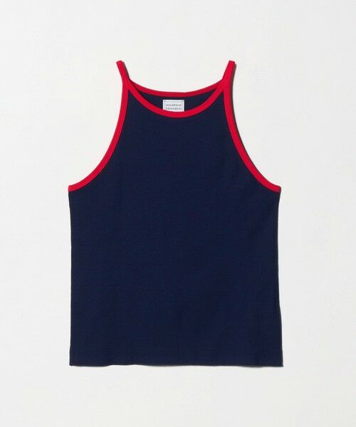 UNITED ARROWS / ユナイテッドアローズ キャミソール・チューブトップ | ＜GOOD PEOPLE GOOD STITCHING GOOD PRODUCT＞トリム リブ タンクトップ（NAVY）