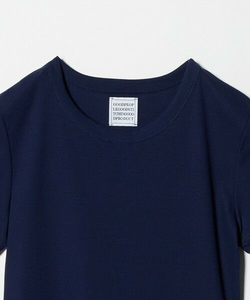 UNITED ARROWS / ユナイテッドアローズ Tシャツ | ＜GOOD PEOPLE GOOD STITCHING GOOD PRODUCT＞リブ Tシャツ | 詳細2