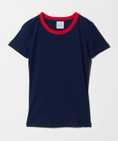 UNITED ARROWS / ユナイテッドアローズ Tシャツ | ＜GOOD PEOPLE GOOD STITCHING GOOD PRODUCT＞トリム リブ Tシャツ