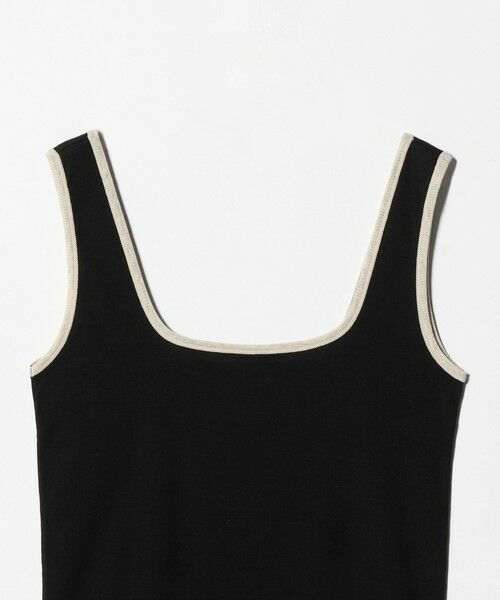UNITED ARROWS / ユナイテッドアローズ タンクトップ | ＜GOOD PEOPLE GOOD STITCHING GOOD PRODUCT＞トリム リブ スクエアネック タンクトップ | 詳細2