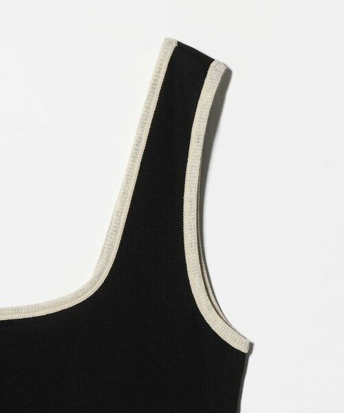 UNITED ARROWS / ユナイテッドアローズ タンクトップ | ＜GOOD PEOPLE GOOD STITCHING GOOD PRODUCT＞トリム リブ スクエアネック タンクトップ | 詳細9
