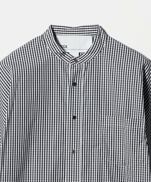 UNITED ARROWS / ユナイテッドアローズ シャツ・ブラウス | ＜TICCA＞ノーカラー テントライン シャツ | 詳細1