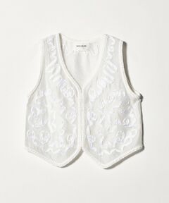 UNITED ARROWS / ユナイテッドアローズ ベスト | ＜Marilyn Moon＞コード エンブロイダリー ベスト