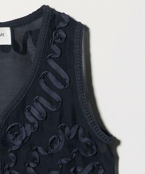 UNITED ARROWS / ユナイテッドアローズ ベスト | ＜Marilyn Moon＞コード エンブロイダリー ベスト | 詳細5