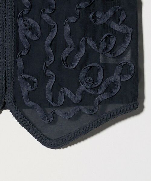 UNITED ARROWS / ユナイテッドアローズ ベスト | ＜Marilyn Moon＞コード エンブロイダリー ベスト | 詳細6