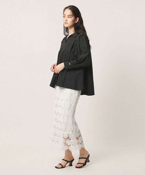 UNITED ARROWS / ユナイテッドアローズ Tシャツ | ＜Marilyn Moon＞クロシェ スカート | 詳細2