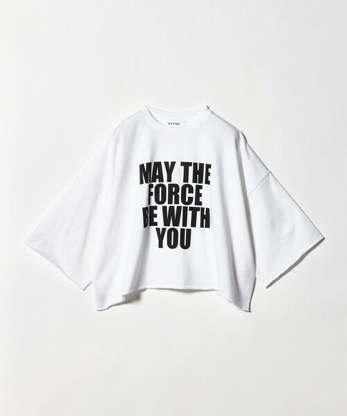 UNITED ARROWS / ユナイテッドアローズ Tシャツ | ＜SACRA＞ビッグロゴ Tシャツ | 詳細3