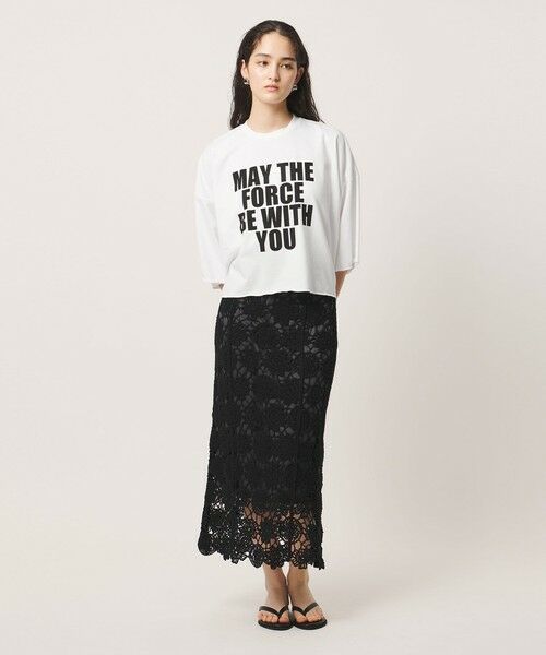 UNITED ARROWS / ユナイテッドアローズ Tシャツ | ＜SACRA＞ビッグロゴ Tシャツ | 詳細2