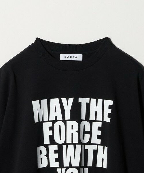 UNITED ARROWS / ユナイテッドアローズ Tシャツ | ＜SACRA＞ビッグロゴ Tシャツ | 詳細4