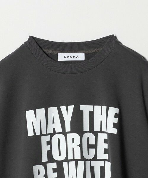 UNITED ARROWS / ユナイテッドアローズ Tシャツ | ＜SACRA＞ビッグロゴ Tシャツ | 詳細8