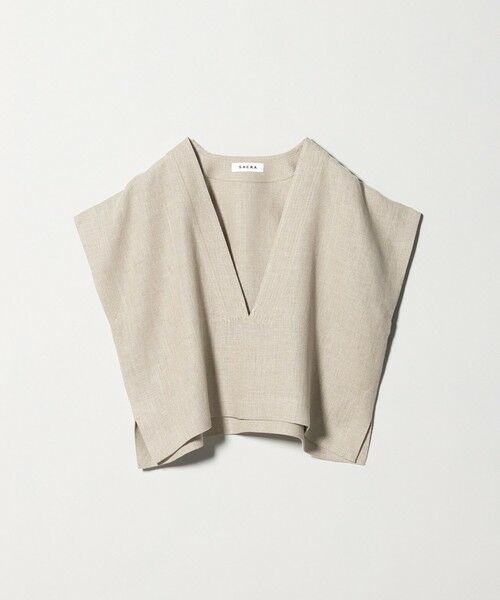 UNITED ARROWS / ユナイテッドアローズ シャツ・ブラウス | ＜SACRA＞ラスティック Vネック トップ | 詳細13