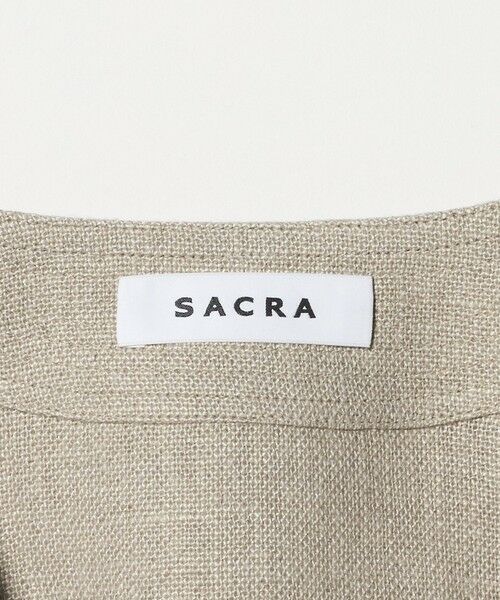 UNITED ARROWS / ユナイテッドアローズ シャツ・ブラウス | ＜SACRA＞ラスティック Vネック トップ | 詳細8