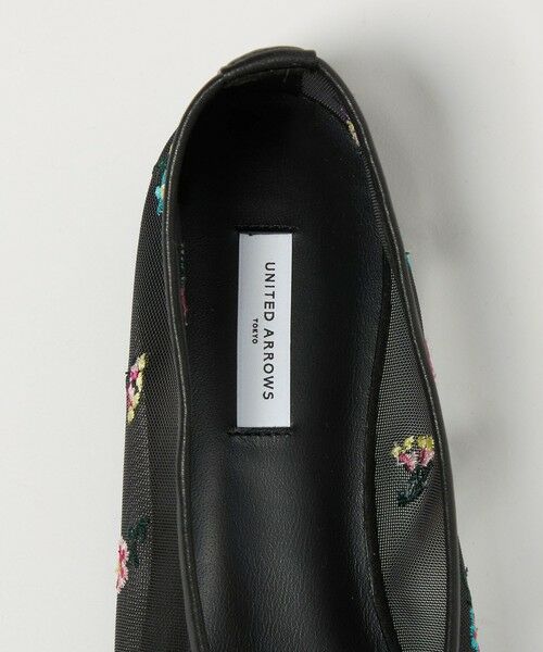 UNITED ARROWS / ユナイテッドアローズ フラットシューズ | メッシュ フラワー フラットシューズ | 詳細11