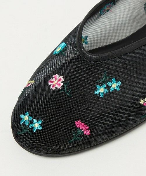UNITED ARROWS / ユナイテッドアローズ フラットシューズ | メッシュ フラワー フラットシューズ | 詳細12