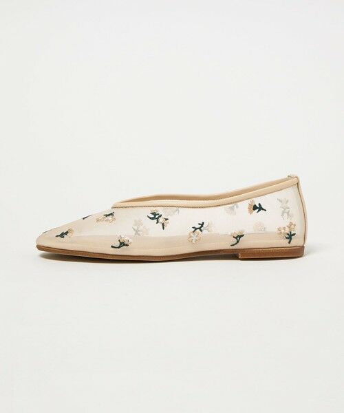 UNITED ARROWS / ユナイテッドアローズ フラットシューズ | メッシュ フラワー フラットシューズ | 詳細17
