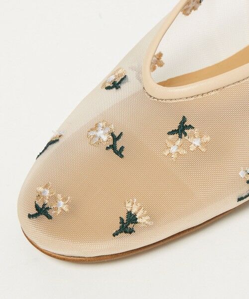 UNITED ARROWS / ユナイテッドアローズ フラットシューズ | メッシュ フラワー フラットシューズ | 詳細18