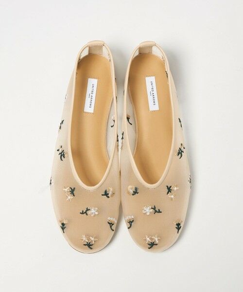 UNITED ARROWS / ユナイテッドアローズ フラットシューズ | メッシュ フラワー フラットシューズ | 詳細16