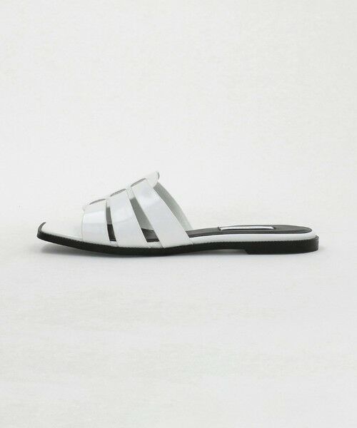 UNITED ARROWS / ユナイテッドアローズ サンダル | レザー フラットミュール | 詳細1