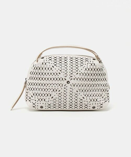 UNITED ARROWS / ユナイテッドアローズ ショルダーバッグ | ＜GIANNI CHIARINI＞ALIFA CUT M バッグ（OFF WHITE）