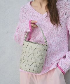 UNITED ARROWS / ユナイテッドアローズ ショルダーバッグ | パネル メッシュ バケットバッグ