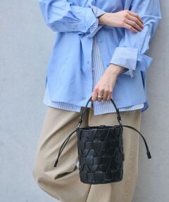 UNITED ARROWS / ユナイテッドアローズ ショルダーバッグ | パネル メッシュ バケットバッグ