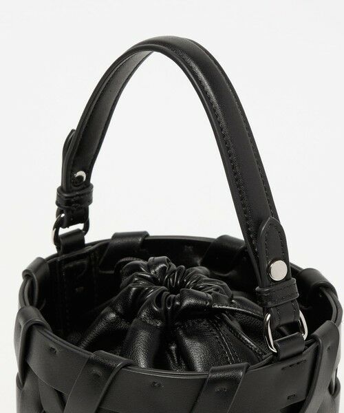 UNITED ARROWS / ユナイテッドアローズ ショルダーバッグ | パネル メッシュ バケットバッグ | 詳細16