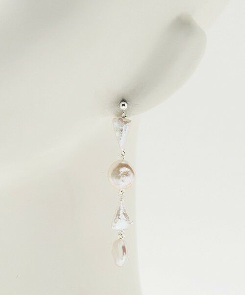 UNITED ARROWS / ユナイテッドアローズ ピアス・イヤリング | ＜IRIS 47＞MOZAIC PRL ピアス | 詳細9