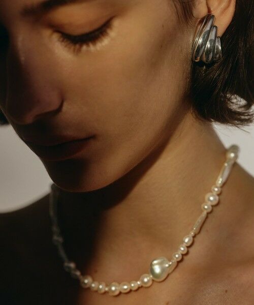 UNITED ARROWS / ユナイテッドアローズ ネックレス・ペンダント・チョーカー | ＜IRIS 47＞MOZAIC PRL ネックレス | 詳細1