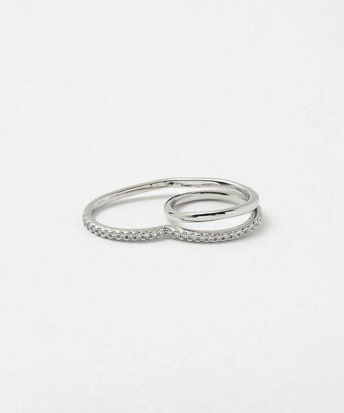 UNITED ARROWS / ユナイテッドアローズ リング | ハート ダブルリング（SILVER）
