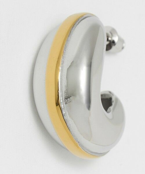 UNITED ARROWS / ユナイテッドアローズ ピアス・イヤリング | 2トーンメタル ピアス | 詳細4