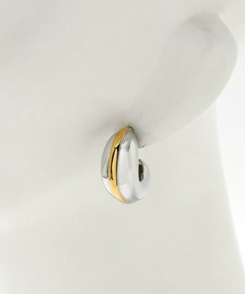 UNITED ARROWS / ユナイテッドアローズ ピアス・イヤリング | 2トーンメタル ピアス | 詳細5