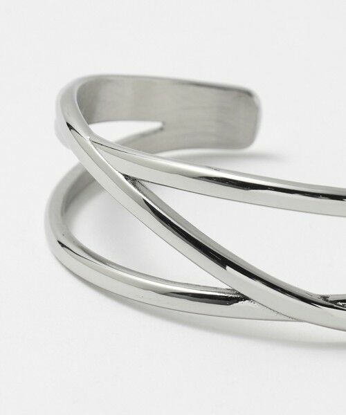 UNITED ARROWS / ユナイテッドアローズ ブレスレット・バングル | クロスライン バングル | 詳細3