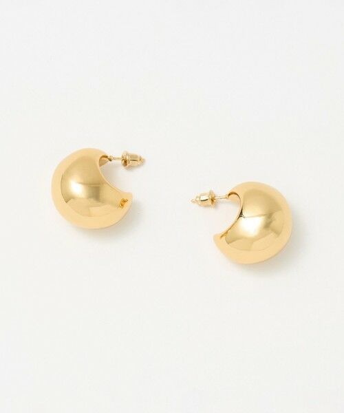 UNITED ARROWS / ユナイテッドアローズ ピアス・イヤリング | クレセントムーン ピアス（GOLD）