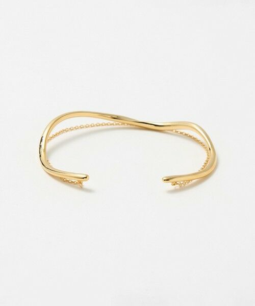 UNITED ARROWS / ユナイテッドアローズ ブレスレット・バングル | ライン&チェーン バングル | 詳細1