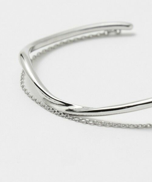 UNITED ARROWS / ユナイテッドアローズ ブレスレット・バングル | ライン&チェーン バングル | 詳細5