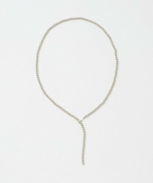 UNITED ARROWS / ユナイテッドアローズ ネックレス・ペンダント・チョーカー | メタルボール アジャスタブル ネックレス（SILVER）