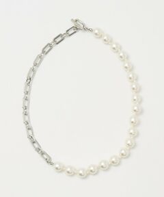 UNITED ARROWS / ユナイテッドアローズ ネックレス・ペンダント・チョーカー | イミテーションパール&チェーン ネックレス