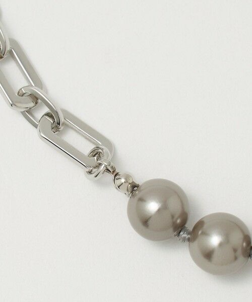UNITED ARROWS / ユナイテッドアローズ ネックレス・ペンダント・チョーカー | イミテーションパール&チェーン ネックレス | 詳細1