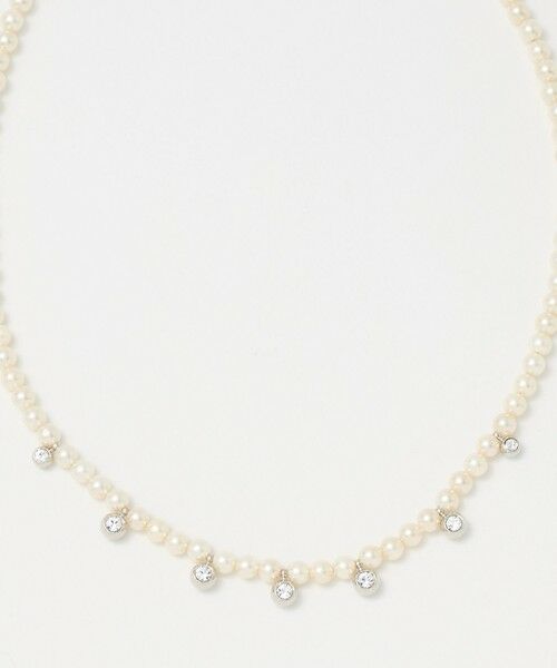 UNITED ARROWS / ユナイテッドアローズ ネックレス・ペンダント・チョーカー | 貝パール&ビジュー ネックレス | 詳細1