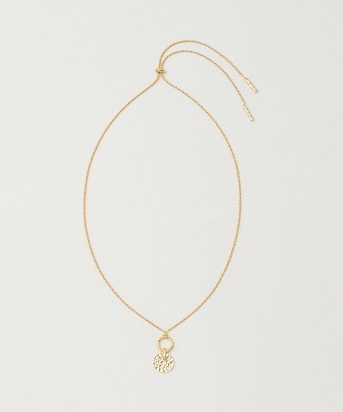UNITED ARROWS / ユナイテッドアローズ ネックレス・ペンダント・チョーカー | ハンマーディスク ネックレス（GOLD）