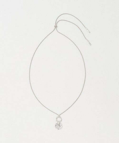 UNITED ARROWS / ユナイテッドアローズ ネックレス・ペンダント・チョーカー | ハンマーディスク ネックレス（SILVER）