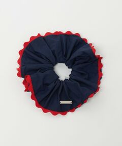 UNITED ARROWS / ユナイテッドアローズ ヘアゴム・シュシュ | バイカラー パイピング シュシュ