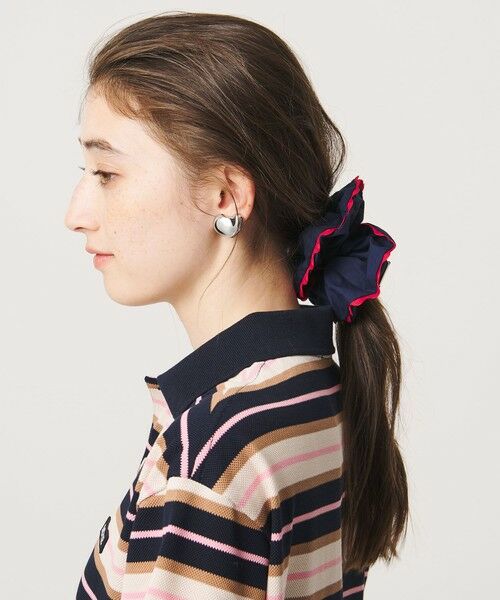UNITED ARROWS / ユナイテッドアローズ ヘアゴム・シュシュ | バイカラー パイピング シュシュ | 詳細15