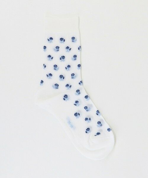 UNITED ARROWS / ユナイテッドアローズ ソックス | ＜FALKE＞FLOWERS ソックス（WHITE）